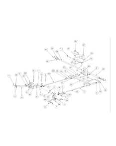 Brake Assembly Diagram and Parts List for M60-KW 53AB5DCX150-25-HP Cub Cadet Lawn Tractor